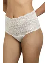 Nina von C kanten dames Taille Slip - Millefleurs - Luxe Hoge maxi slip met kant - Viscose &  modal