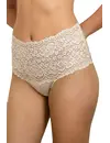 Nina von C kanten dames Taille Slip - Millefleurs - Luxe Hoge maxi slip met kant - Viscose &  modal