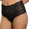 Nina von C kanten dames Taille Slip - Millefleurs - Luxe Hoge maxi slip met kant - Viscose &  modal
