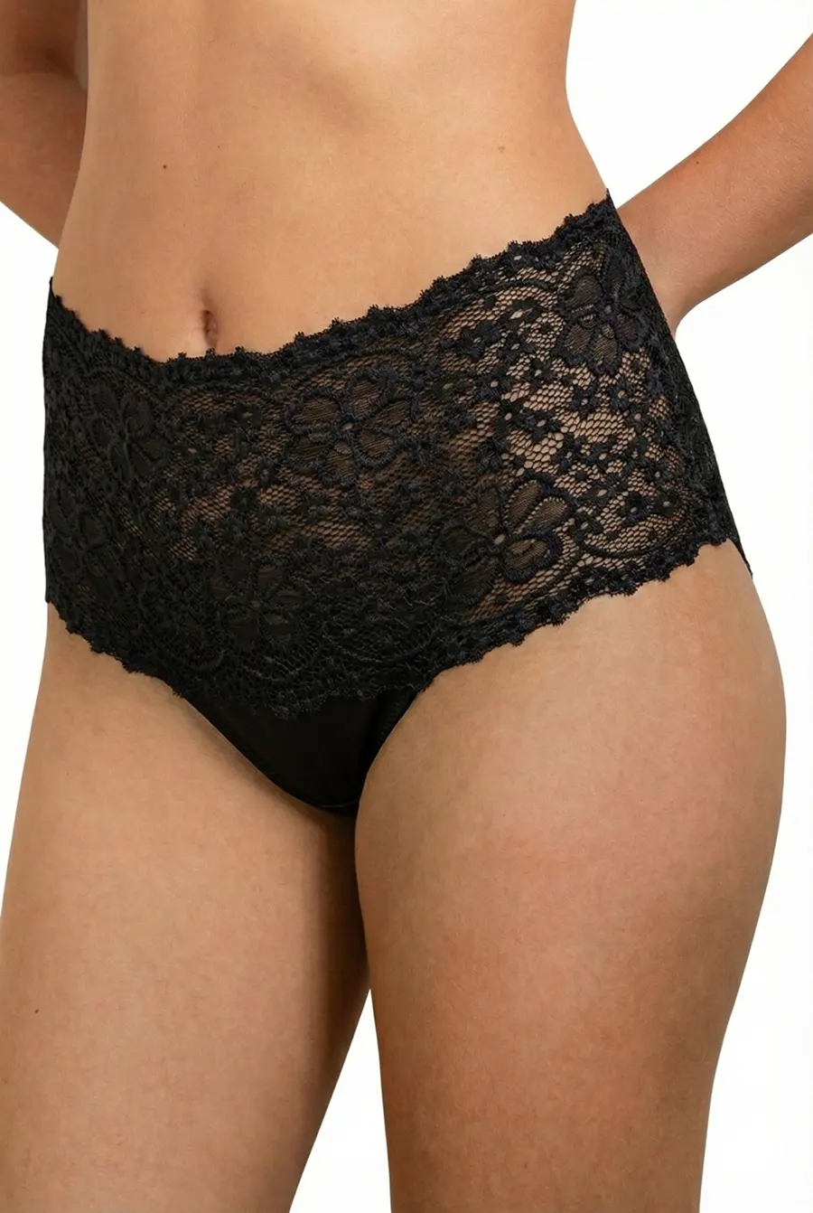 Nina von C kanten dames Taille Slip - Millefleurs