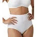 Perini dames Maxi slip elastische katoen - Naadloze dames onderbroek - Schijnt niet door - Wit