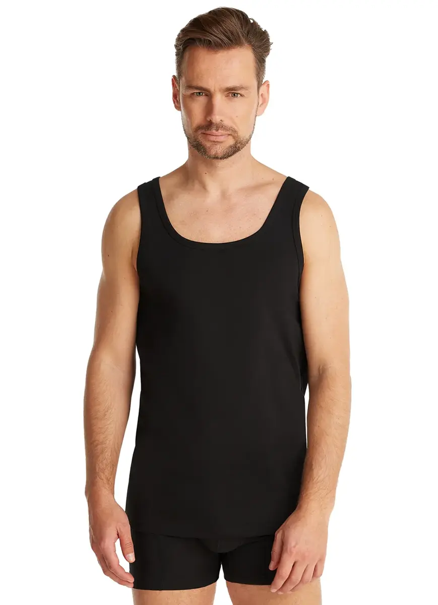 Ten Cate 2-Pack Basics Heren singlet - 32324 - Biologisch katoenen heren onderhemd / hemd heren