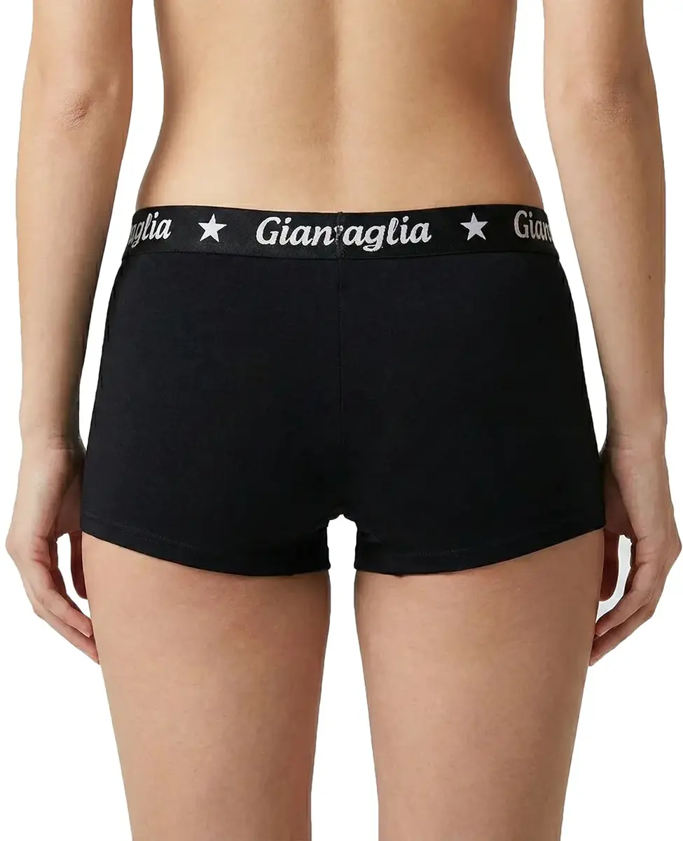 Gianvaglia 10-pak dames shorts - Plain - Multipack vrouwen boxershorts katoen - Voordeelverpakking