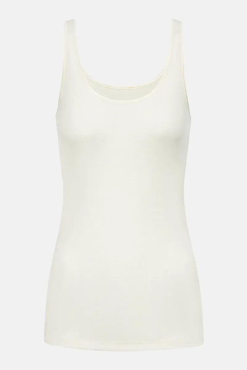 Mey dames wol-zijde hemd - Exquisite - Warm wollen onderhemd vrouwen - Brede bandjes