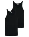 Schiesser 2-pack Classics heren hemden - Mannen singlet - onderhemd - 100% katoen