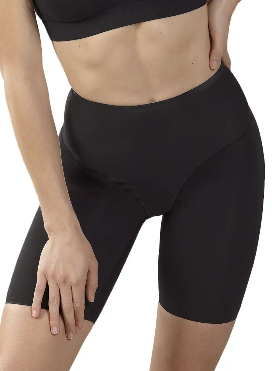 Nina von C hoge corrigerende boxershort met lange pijpjes - Shapewear boxershort katoen