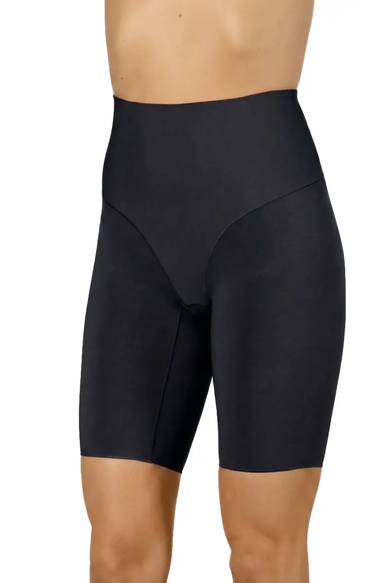 Nina von C hoge corrigerende boxershort met lange pijpjes - Shapewear boxershort katoen