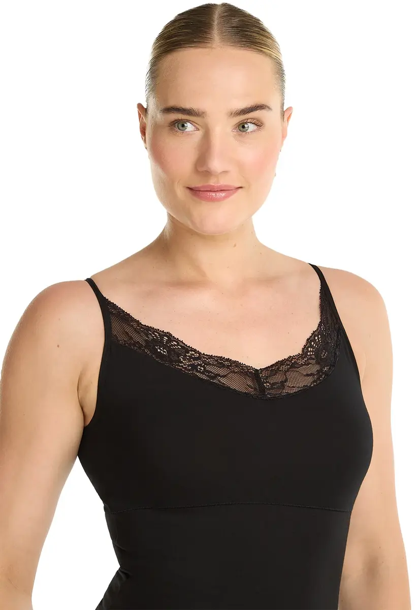 Ten Cate corrigerend kanten hemd - Basics shape spaghetti top - Shapewear kanten onderhemd