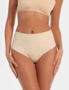 Magic sterk corrigerende string - Dream Shaper Thong - Buik corrigerende shapewear brief - Zwart - Huidskleur