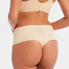 Magic sterk corrigerende string - Dream Shaper Thong - Buik corrigerende shapewear brief - Zwart - Huidskleur