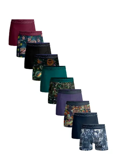 Muchachomalo 10-Pack Heren Boxershort - Remix Muchachomalo 10-Pack Heren Boxershort - Remix