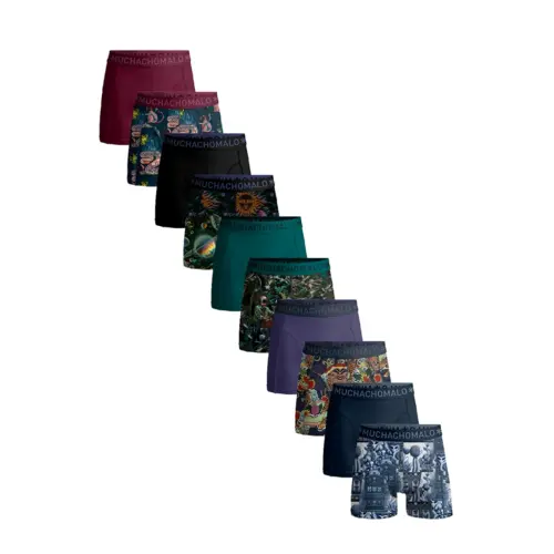 Muchachomalo 10-Pack Heren Boxershort - Remix Muchachomalo 10-Pack Heren Boxershort - Remix