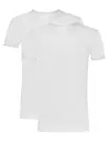 Ten Cate 2-Pack heren T-Shirt Hoge hals - 32327 - Mannen ondershirts biologisch katoen - Duurzaam - Korte mouw