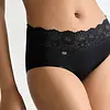 Sloggi Romance Midi - kanten dames heup slip - Microfiber dames onderbroek