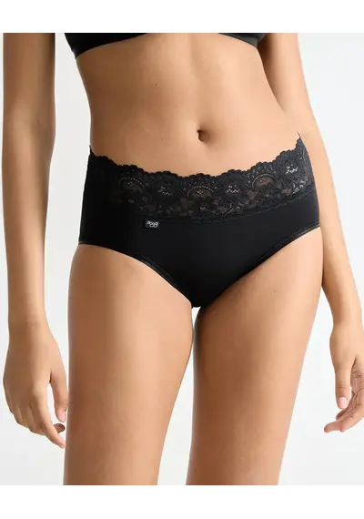 Sloggi Romance Midi - kanten dames heup slip Sloggi Romance Midi - kanten dames heup slip