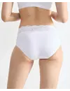 Sloggi Romance Midi - kanten dames heup slip - Microfiber dames onderbroek