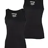 Apollo 2-pack dames hemden bamboe - Onderhemd ronde hals vrouwen - Singlet