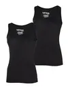 Apollo 2-pack dames hemden bamboe - Onderhemd ronde hals vrouwen - Singlet