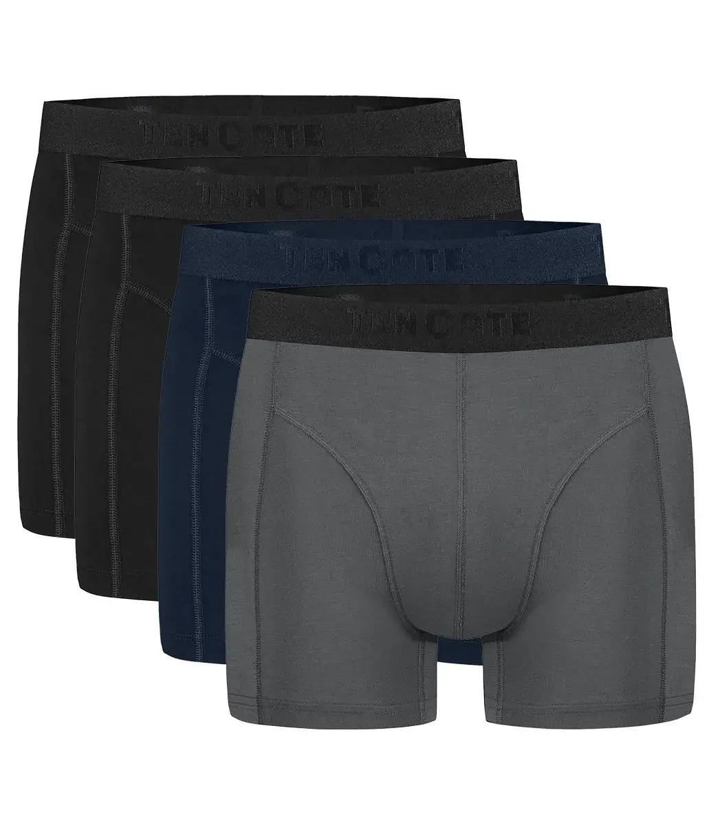Ten Cate 4-Pack Bamboe Heren Shorts - 32388 - Bamboe heren boxershorts - Onderbroeken
