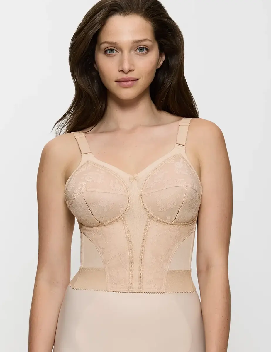 Triumph maagband BH Doreen L02 - Lange BH met brede band - Corrigerend - Klassiek