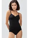 Mey BH hemdje - Bra Top zonder Beugel - Viscose bh en hemd in een zonder vulling - Wit - Zwart