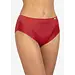 Avet dames heup slip 3244 - Microfiber - Dames onderbroek - ondergoed - badstof kruisje - Rood