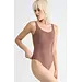 Sloggi Zero feel body 2.0 naadloos - Invisible body dames - Onzichtbare bodysuit zonder mouwen - Brede bandjes - Roze