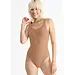 Sloggi Zero feel body 2.0 naadloos - Invisible body dames - Onzichtbare bodysuit zonder mouwen - Brede bandjes - Beige