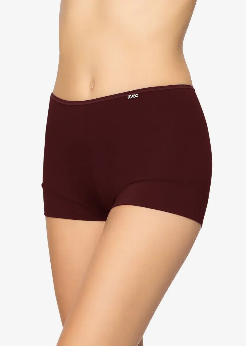 Avet ondergoed 3844 dames boxershort - Comfort short - Vrouwen onderbroek badstof  kruisje