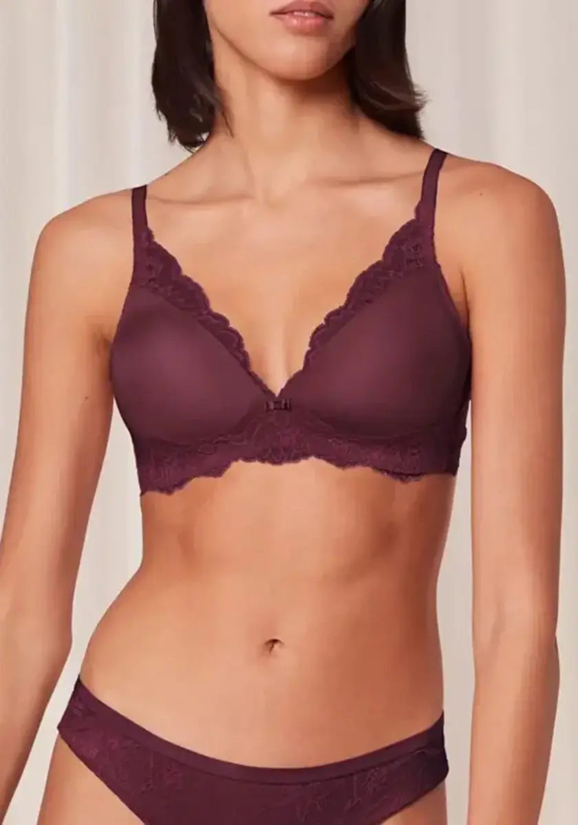 TRIUMPH BH Amourette Charm P - Zonder Beugel - Voorgevormde kanten bh zonder beugel