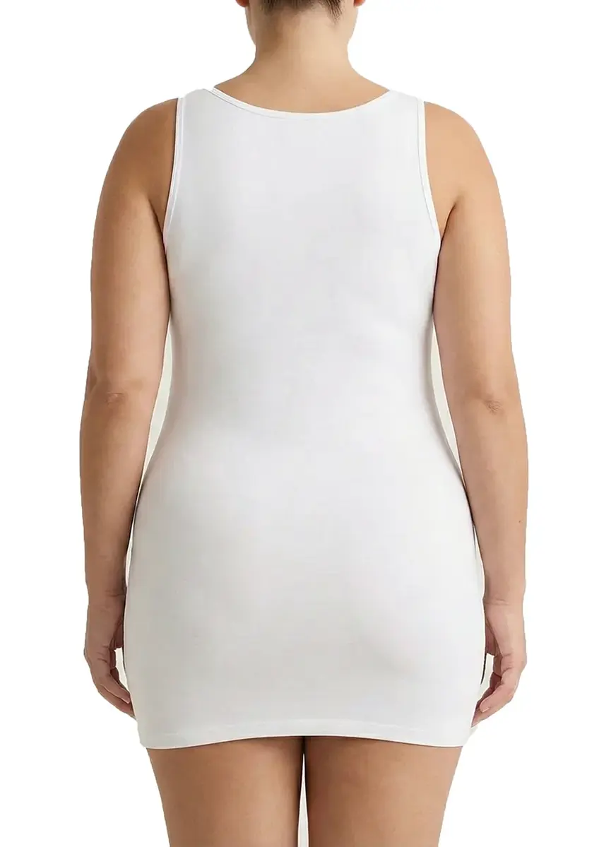 Beeren dames Comfort XL hemd - Grote maten - Dames singlet - wit, zwart