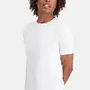 Bamboo Basics 2-pak Extra Lange T-shirts heren - Ruben - Bamboe lange ondershirts voor mannen - Bamboe ondergoed heren Wit en zwart
