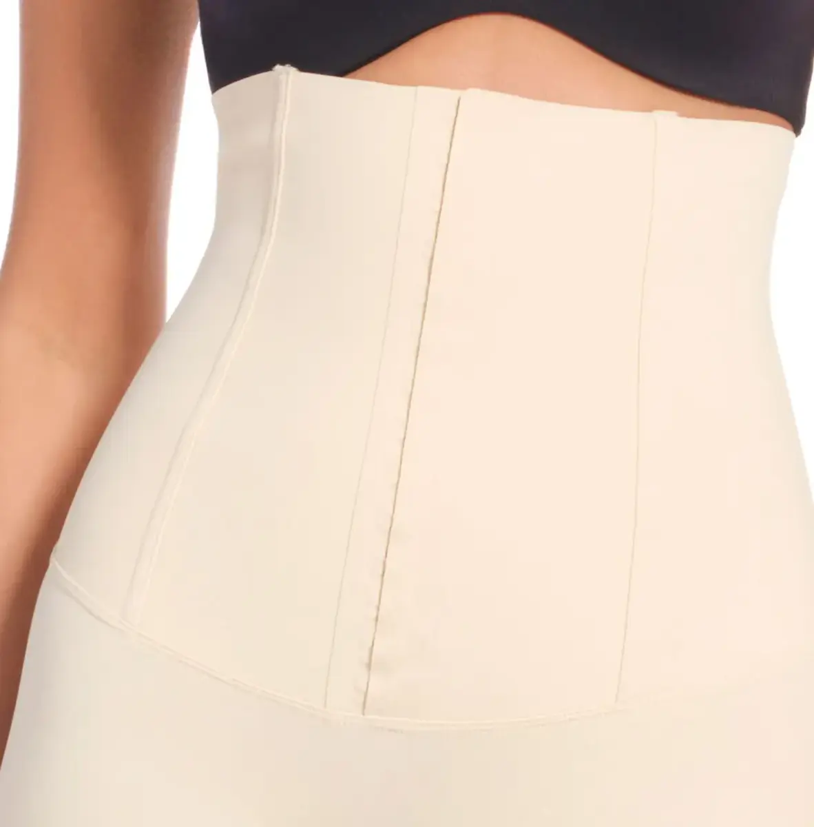 Magic Sterk hoge corrigerende boxershort - Voorsluiting bermuda - Sterke Hoge shapewear short