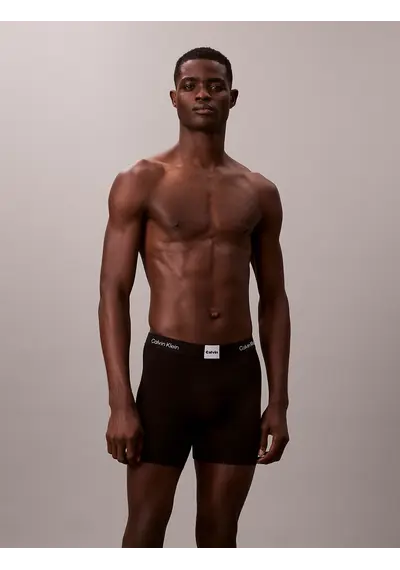 Calvin Klein 3-Pack Heren Boxershorts - lange pijp - Icon Logo Graphic