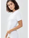 Mey 56201 Emotion dames T-shirt - ronde hals - Vrouwen viscose ondershirt slim Fit - Korte mouwen