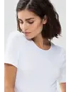 Mey 56201 Emotion dames T-shirt - ronde hals - Vrouwen viscose ondershirt slim Fit - Korte mouwen