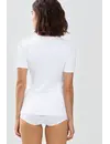 Mey 56201 Emotion dames T-shirt - ronde hals - Vrouwen viscose ondershirt slim Fit - Korte mouwen