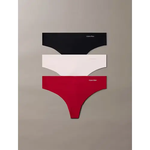 Calvin Klein 3-pack naadloze strings - Invisible thong