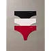 Calvin Klein 3-pack naadloze strings - Invisible thong - Seamless dames strings die niet doorschijnen - Combi