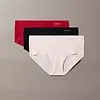 Calvin Klein 3-pack naadloze hipster - Invisible shorts seamless - Zwart