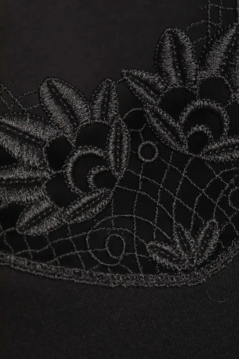 Conta dames hemd modal, kant - Comfortabele Vrouwen singlet - Spaghetti bandjes