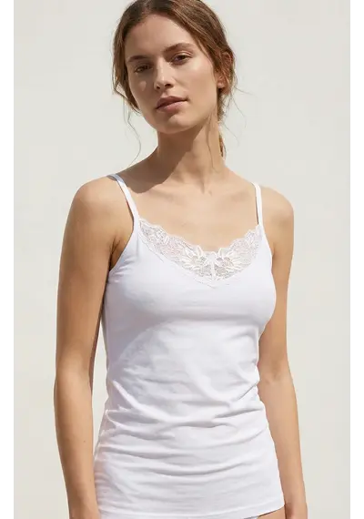 Conta dames hemd modal, kant Conta dames hemd modal, kant