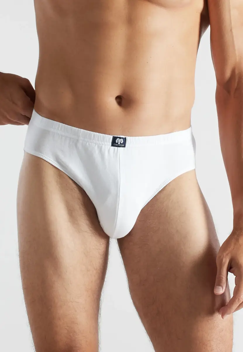 Ceceba 3-pak 100% biologisch katoen - Heren Slips - Heren ondergoed - Tunnel elastiek - onderbroek