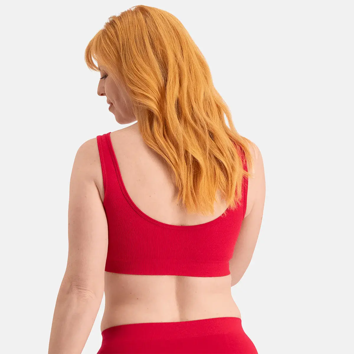 Bamboo Basics naadloze BH's - Fleur Top - Bustier BH top - Basic bralette zwart en huidskleur