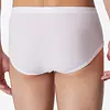 Schiesser 2-pack heren Classic slip met gulp - Wit katoenen heren slip met voorsluiting
