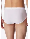 Schiesser 2-pack heren Classic slip met gulp - Wit katoenen heren slip met voorsluiting