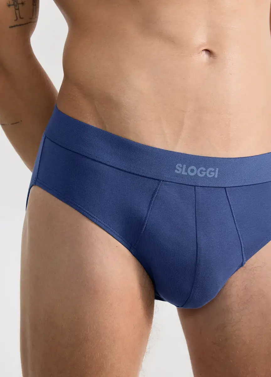 Sloggi 2-pack katoenen midislip/brief heren Ever Ease Biologisch katoen - Duurzaam ondergoed