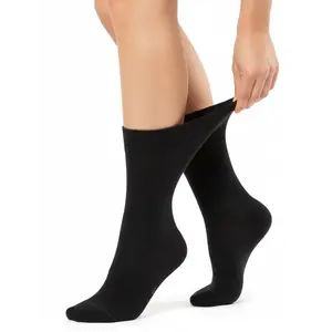 FALKE Sensitive London Dames Sokken - Diabetes sokken - Anti knel katoenen kousen