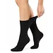 FALKE Sensitive London Dames Sokken - Diabetes sokken - Anti knel katoenen kousen - Zwart