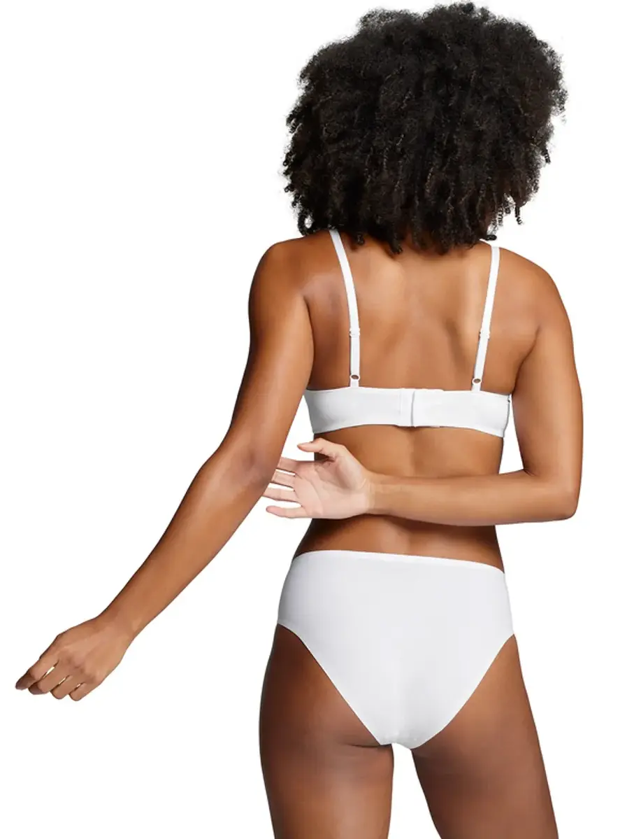 Puma BH zonder beugel met vulling - Everyday - Comfort T-shirt Bh die niet doorschijnt - Zwart - Huidskleur - Wit